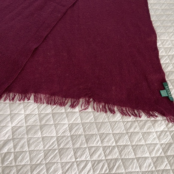 Ralph Lauren wool scarf - Picture 3 of 4